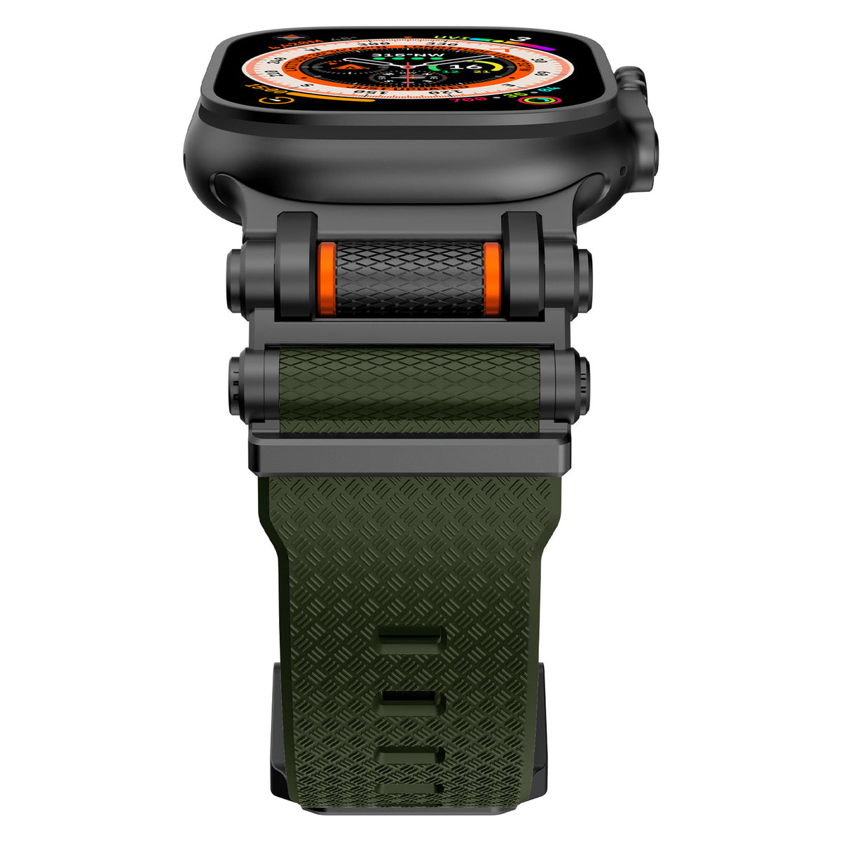 Applicable Apple Watch Band Samsung Ultra Band Carbon Fiber Silicone Band Steel Destiny Gear