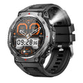 KT85 Smart Watch Bluetooth Call Flashlight Heart Rate Oximeter Step Multi functional Outdoor Watch